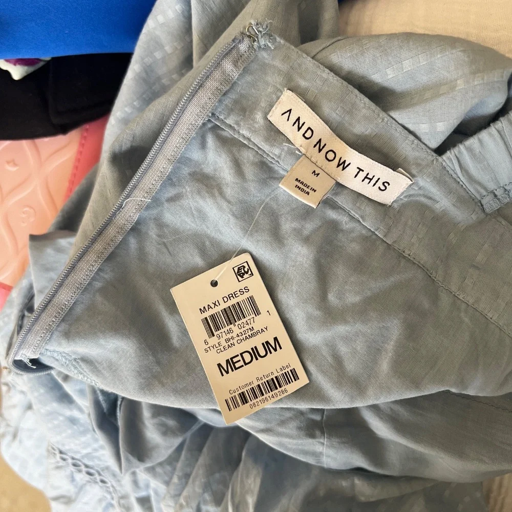 And Now This blue maxi dress - Picture 3 of 4